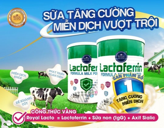 [Góc review] Sữa hoàng gia Úc Lactoferrin Formula Milk Powder có khả năng tăng cường miễn dịch vượt trội như lời đồn không?